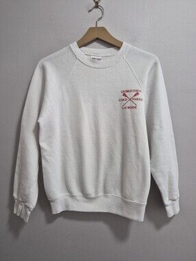 Vintage Coed Naked Rare 1985 Lacrosse Crewneck Sweatshirt Size Medium